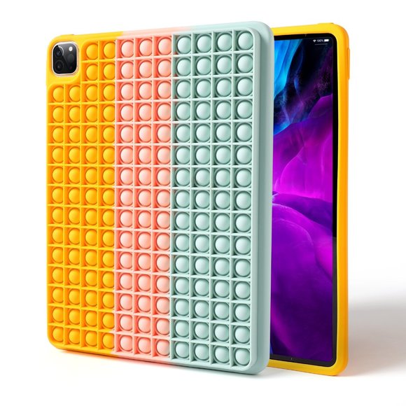 Apple iPad Pro 12.9" Fidget Case-Orange, Pink, Blue - Picture 1 of 1